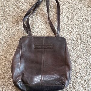 Fossil Dark Brown Leather Bag